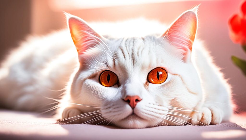 Red light therapy for cats
