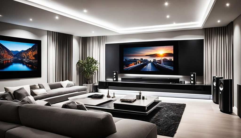 Technology integration in home cinema