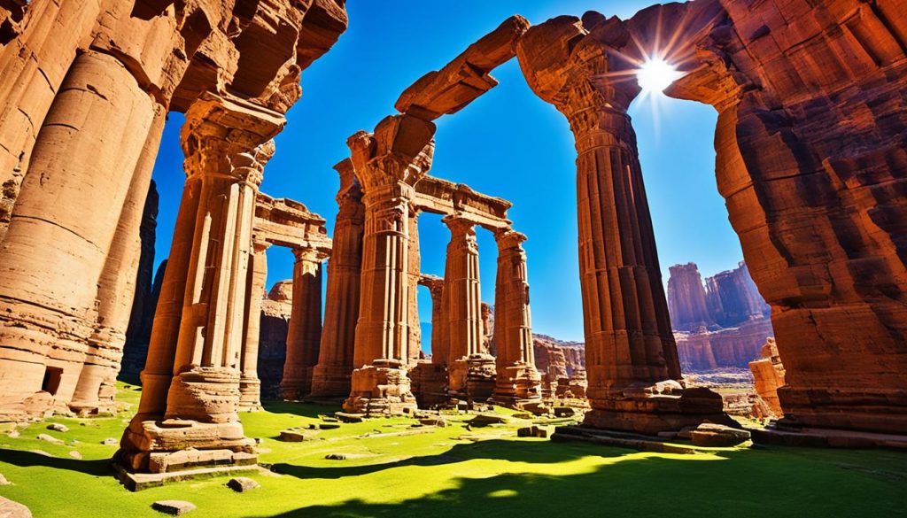 breathtaking sights of ancient temples