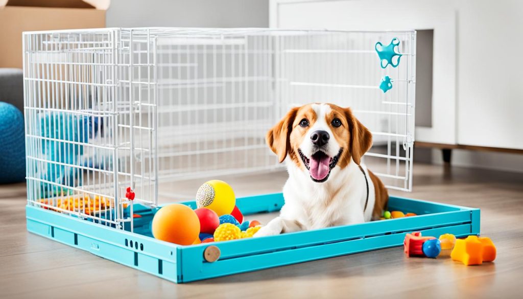 crate games for pet training